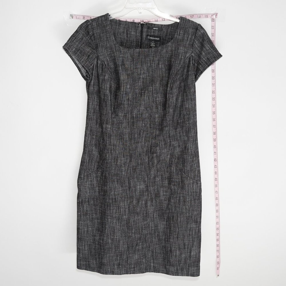 Stretch Denim Career Dress